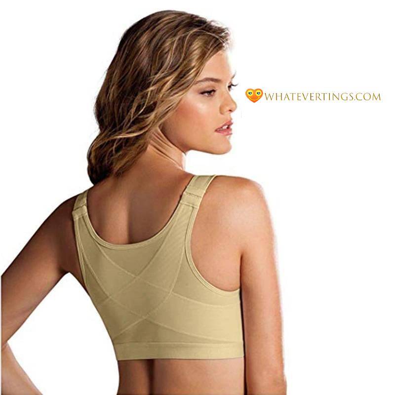 5XL Posture Corrector Breathable Lift Up Bra Push Up Bras Color : B|A|W 