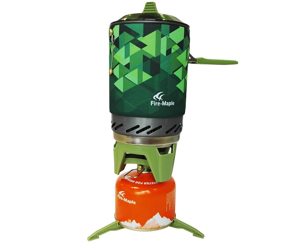 Outdoor Gas Cooking System with Pot Outdoors Color : Green|Black|Orange 