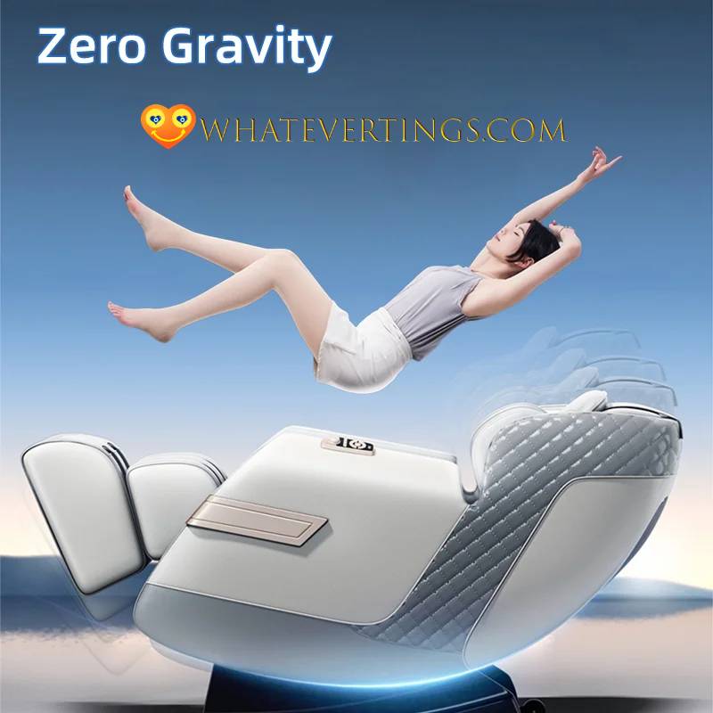 Zero Gravity Multifunctional Heating Massage Chairs Health & Beauty Color : 123 brown|White|Small controller|123 white|BIG controller 